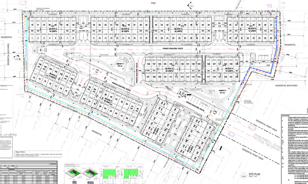 Site Plan Approved for Chalkwell Close townhouse development