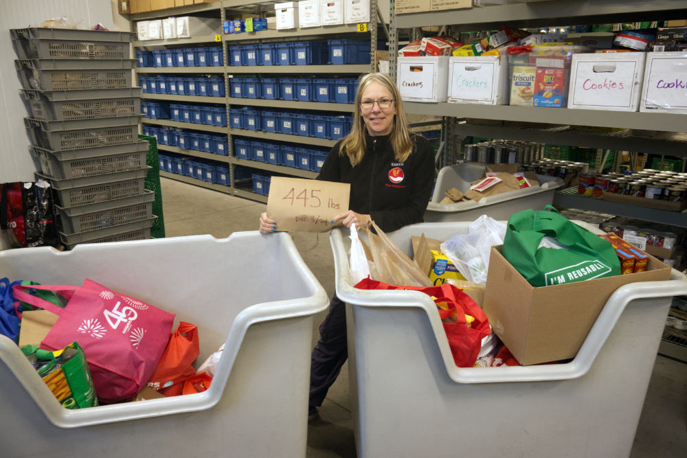Park Royal donates 445 pounds of food to The Compass Food Bank
